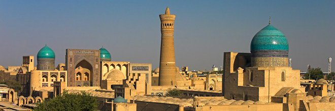 Minarete Uzbekistan
